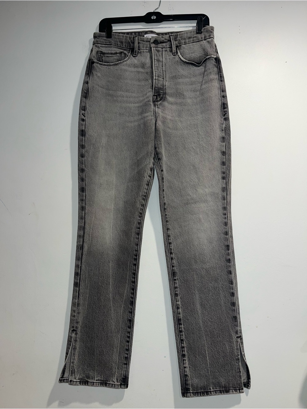 GOOD AMERICAN Good Boy straight leg in Black221